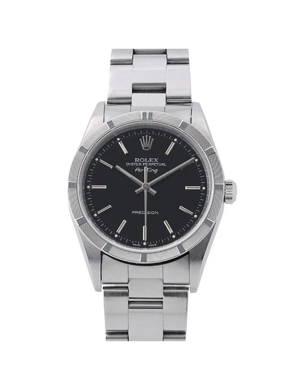 Rolex Air King P No Watch Black Dial